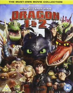 How to Train Your Dragon 1 & 2 [Double Pack] Blu-Ray - LIKE NEW Condition