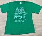 Herren Confidence Standardwear Äthiopien Löwe T-Shirt Größe Erwachsene Large - XL grün