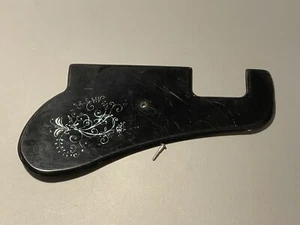 Vintage Teisco PICKGUARD EP-8T Hollowbody Thinline Black Floral MIJ Japan - Picture 1 of 14