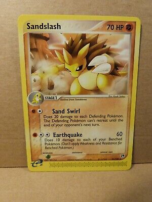 Pokemon Rare Card : Sandslash  21/100  (Ex Sandstorm)