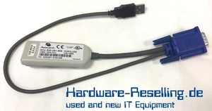 Avocent Avriq-Usb 520-291-505 KVM IP Câble Adaptateur Avec RJ-45 Et VGA Port - Photo 1/3