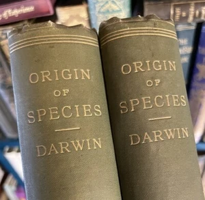 Charles Darwin : The Origin of Species (2 Volumes) John Murray 1897 - Picture 1 of 11
