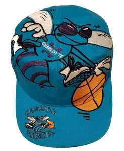 Charlotte Hornets The Game Logo Grande Raro Personalizado Snapback Gorra Gorra - Imagen 1 de 13