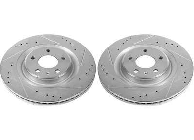 PowerStop for 17-19 Audi A4 Rear Evolution Drilled & Slotted Rotors - Pair - Image 1 of 4
