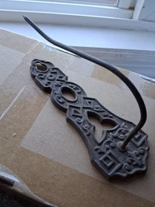 Antiker Gusseisen Wandhalter Geldschein Quittungshalter - Bild 1 von 3