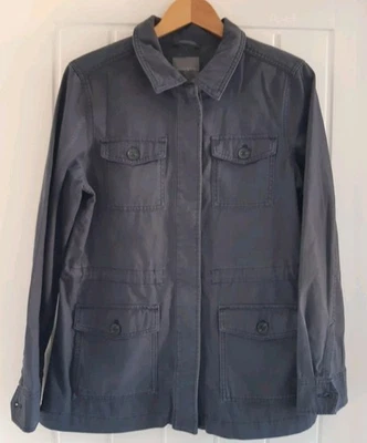 Principles Blue Grey Utility style Jacket Size UK 12. very good condition. - Image 1 of 4