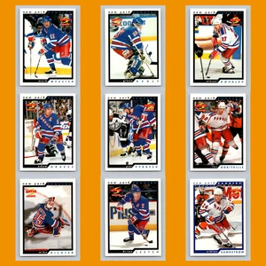 New York Rangers Lot 9 Hockey Cards Score Mark Messier NM Hockey NHL - Picture 1 of 11