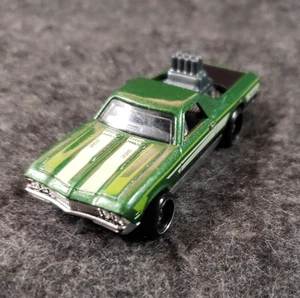 2014 Mattel Hot Wheels Chevrolet 68 El Camino 1:64 grün weiß (C7B4) - Bild 1 von 8