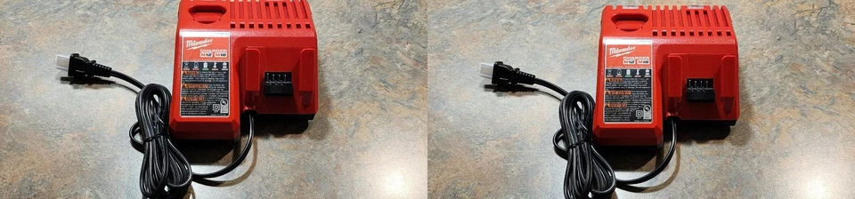 (2) Milwaukee 48-59-1812 M18 & M12 Multi-Voltage Charger -SALE IS FOR 2 CHARGERS - Image 1 of 4