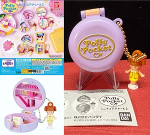 Polly Pocket 💜 1989 Polly's Studio Flat 💜 Series 2 Mini Bag Charm -Bandai 2025 - Picture 1 of 9