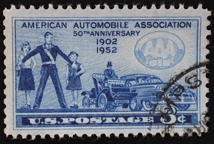 USA gebrauchte Briefmarke Scott #1007 3c AAA. Super Jumbo. Designfreigabe abbrechen. Ein Juwel! - Bild 1 von 2