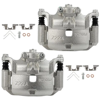 Front Brake Caliper w/ Bracket Set (2) For 2012-2019 Nissan Versa & Note L4 1.6L - Image 1 of 4