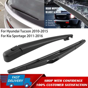 Rear Wiper Arm Blade Fit For Hyundai Tucson 2010-2015 Kia Sportage ∫ - Picture 1 of 12