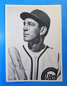 1938 CHICAGO CUBS TEAM ISSUE PHOTO (6.5"x 9") AUGIE GALAN EX-MINT  - Picture 1 of 2