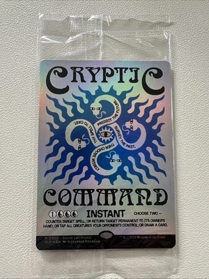 Cryptic Command - RAINBOW FOIL Secret Lair Promo #0905 MTG Magic SEALED - Image 1 of 2