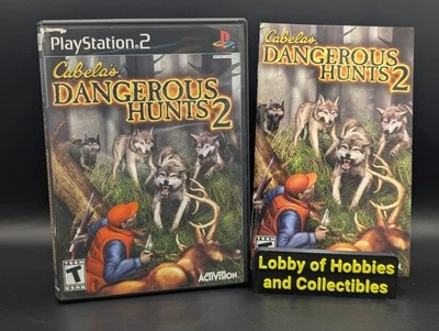 Cabela's Dangerous Hunts 2 (Sony PlayStation 2 ) CIB - Mint Disc - Tested - Image 1 of 4