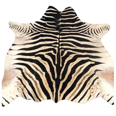 仿斑马纹装饰地毯 — 第 1/4 张图片