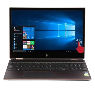 HP Spectre x360 2-in-1 15-ch011dx 15,6" 4K Touch i7-8550U 16GB 512GB SSD MX150 - Bild 1 von 4