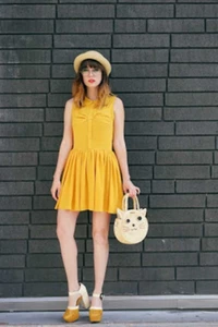 Pepaloves Skater Bow Mini Dress - Bild 1 von 10