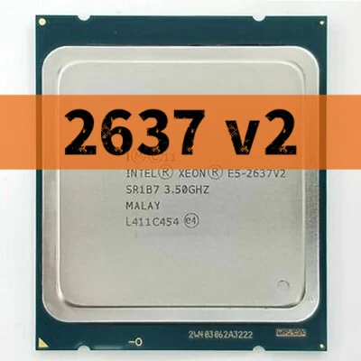 Intel Xeon E5-2637 v2 SR1B7 4 Cores 3.50GHz 15MB 130W LGA2011 CPU Processor - Image 1 of 2