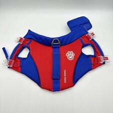 Dog Life Jacket Size 10 XSmall Canada Pooch High Tide Red/Blue For 10 Pound Dog