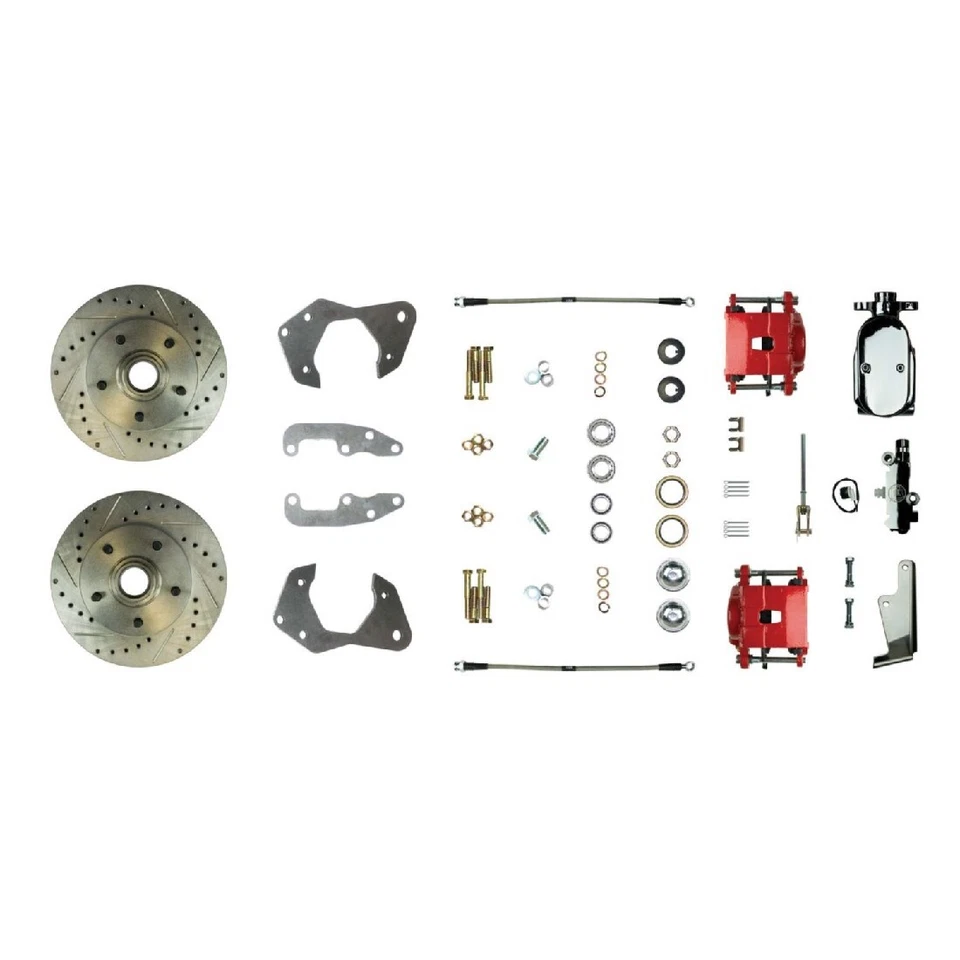 Kit de conversión de freno delantero para Chevrolet Bel Air 1965-1968 lo correcto Foto 1 de 1