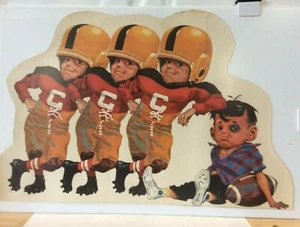 Póster de arte de fútbol americano vintage para niños Bully Brothers ojo negro ideal para dormitorio de niños - Imagen 1 de 12