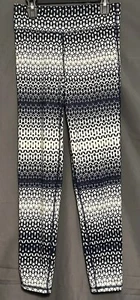 Gap Leggings Girls XX-Large GapFit Ombre Mid Rise Star Print Striped Blue White - Picture 1 of 7