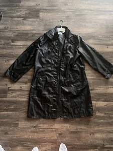 TOTES Packable Raincoat Black XL - Water Resistant - Picture 1 of 5