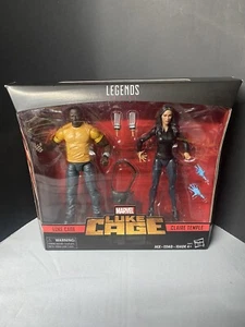Paquete de 2 figuras de acción de Marvel Legends Luke Cage Claire Temple - Imagen 1 de 4