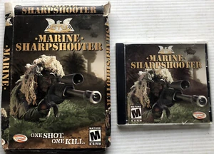 Marine Sharpshooter (Retail Boxed PC CD-ROM Game, 2003) Windows 95, 98, Me, XP - Picture 1 of 4