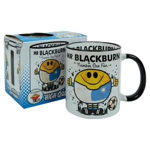 Mr BLACKBURN MUG. Gift Boxed. Present idea for ROVERS fan football - Picture 1 of 5