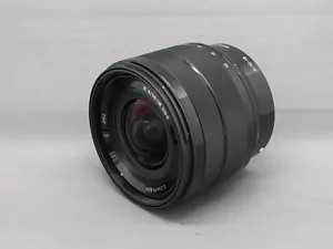 SONY wide angle zoom lens E 10-18 mm F 4 OSS for Sony E mount APS-C only SEL1018 - Picture 1 of 1