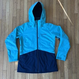 Patagonia Womens Large Jacket Snowbelle RECCO Ski Winter Full Zip With Hoodie - Picture 1 of 18