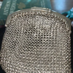 Silver Chain 4” Early Victorian Chatelaine Purse - Picture 1 of 6