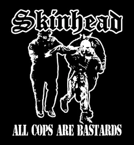 SKINHEAD - ARRESTED Patch / Aufnäher Skinhead Oi Oi! Antisocial Working Class - Imagen 1 de 1