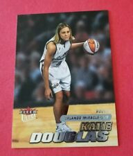 2001 Ultra Fleer WNBA Rookie Katie Douglas RC #128 Orlando Miracle Card