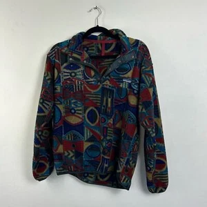 Vintage Patagonia Herren Synchilla 1995 Aborigine Print *RAR* - Bild 1 von 4