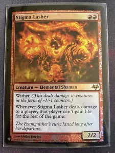 Magic The Gathering Stigma Lasher The List - Eventide 062/180 lámina rara - Imagen 1 de 2