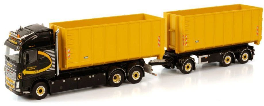 WSi escala 1:50 Volvo FH4 Globetrotter con gancho elevador + contenedor 40M3 'Van Straalen' Foto 1 de 1
