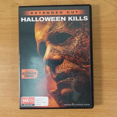 Halloween Kills DVD - Extended Cut (Region 2/4, 2021) PAL - Image 1 of 3