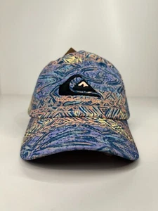 Quiksilver baseball cap hat adjustable one size fits most multicolour pattern - Picture 1 of 12