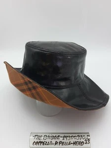 Cappello Country - Pelle - Nero - Cod.14300370 - The Bridge - Imagen 1 de 11