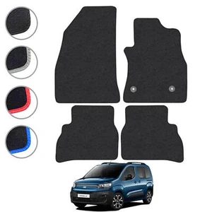 Floor Mats for Fiat Doblo 2010- Combi Tailored Carpet Colour Trim Van Mat Set - Picture 1 of 37