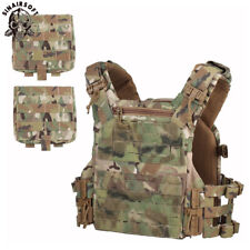 Tactical K19 Plate Carrier Quick Release Vest MOLLE Combat Body Armor Airsoft