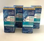 Lot of 4: Mommys Bliss Baby Probiotic drops, .34 oz/30 servings each - Exp 7/23