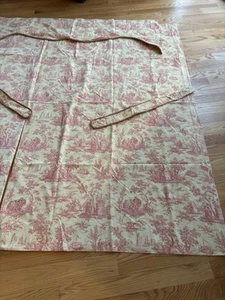 Beautiful Toile Bedroom Set Handmade By Professional Drapery & Bedding Designer - Picture 1 of 16