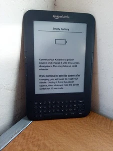 Amazon Kindle Keyboard D00901 (3rd Generation) 4GB, Wi-Fi, 6in Working - Afbeelding 1 van 11