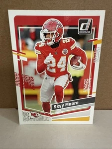 Skyy Moore #150 Donruss NFL Football 2023 Kansas City Chiefs - Picture 1 of 2