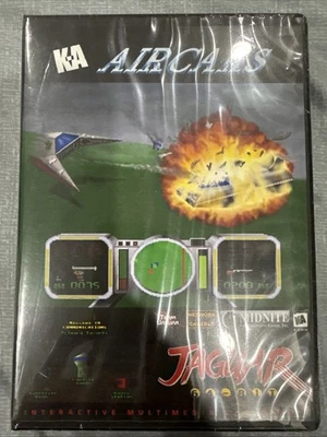 KA Aircars Atari Jaguar Cartridge New Sealed 93/100 Air Cars Original ClamShell - Image 1 of 4